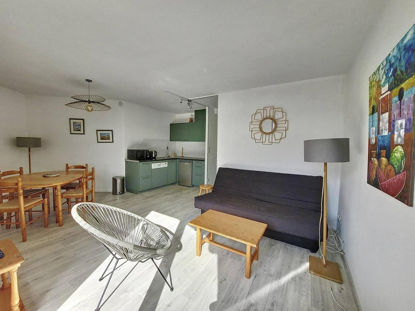 V-Landes 02-Vieux Boucau Appartement 4 Personnes Avec Vue Sur Le Lac Marin Dans Residence Avec Piscine Экстерьер фото